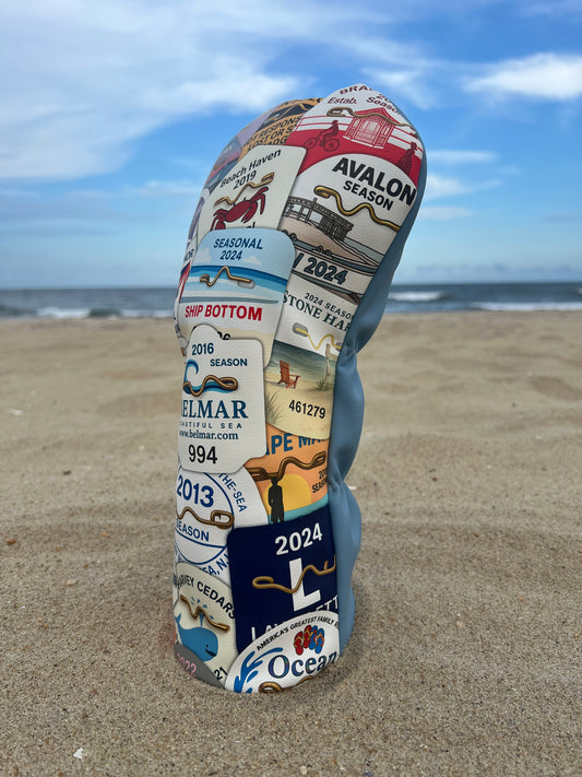 Beach Badge Driver Cover