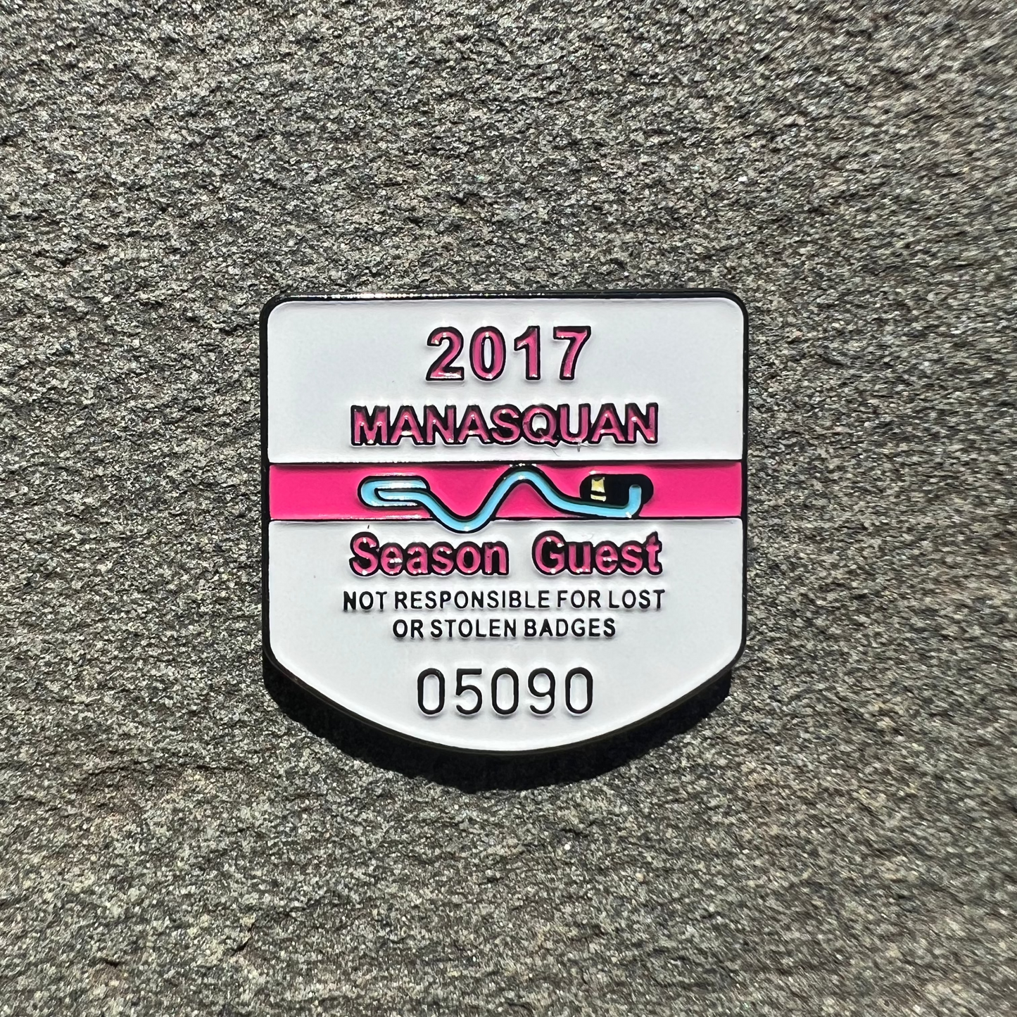 Beach Badge Ball Markers