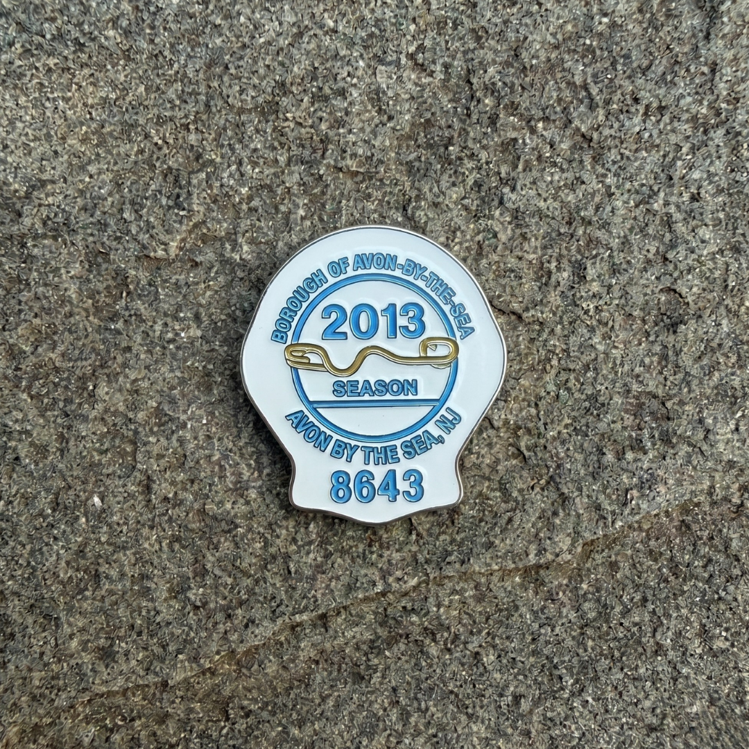 Beach Badge Ball Markers