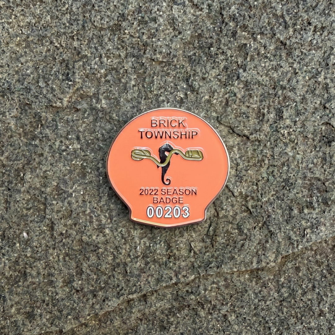 Beach Badge Ball Markers