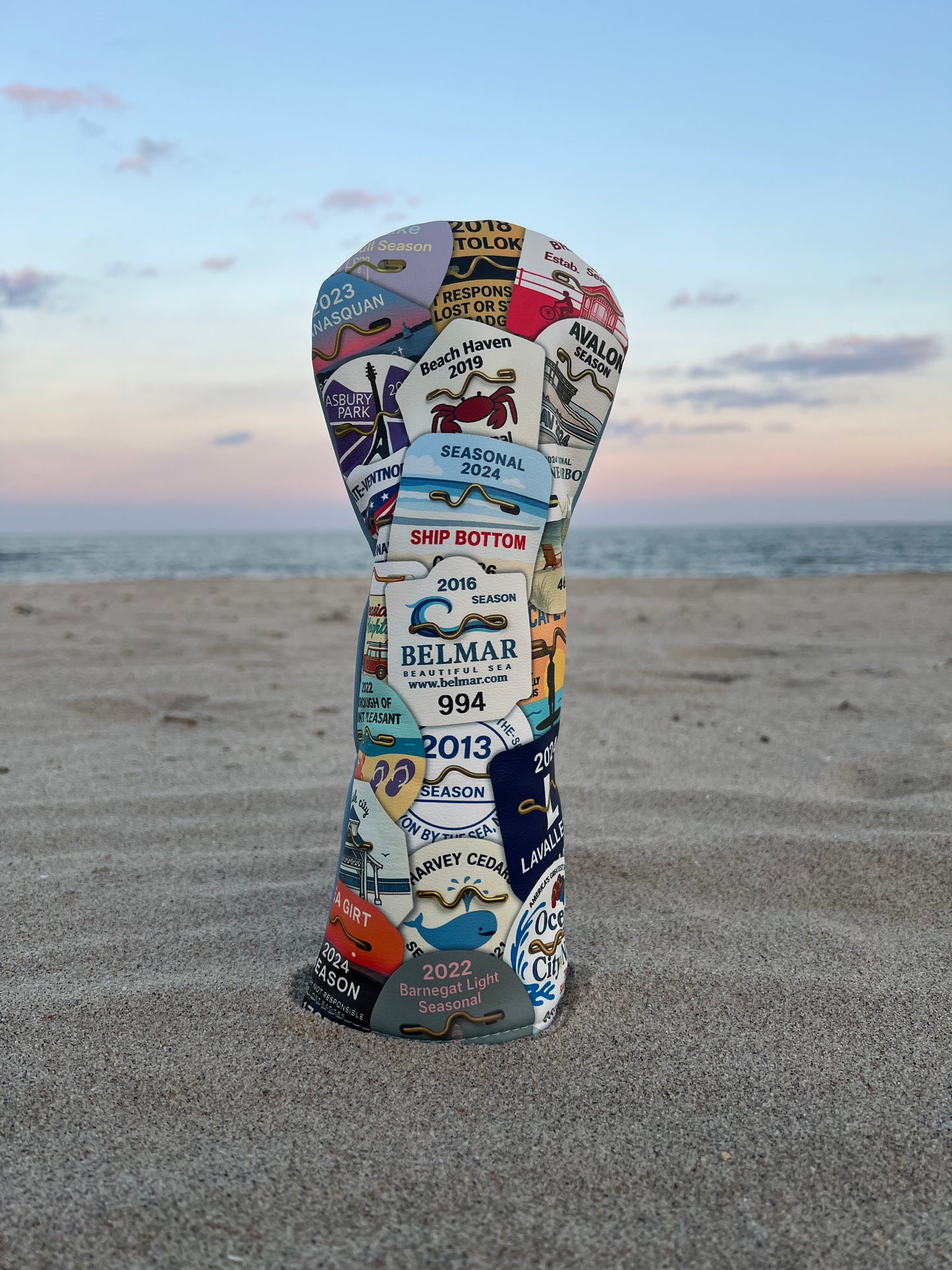 Beach Badge 3-Wood Cover