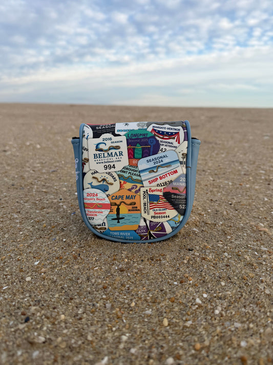 Beach Badge Putter Cover (Center Shafted Mallet)