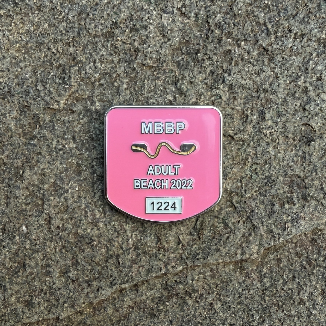 Beach Badge Ball Markers
