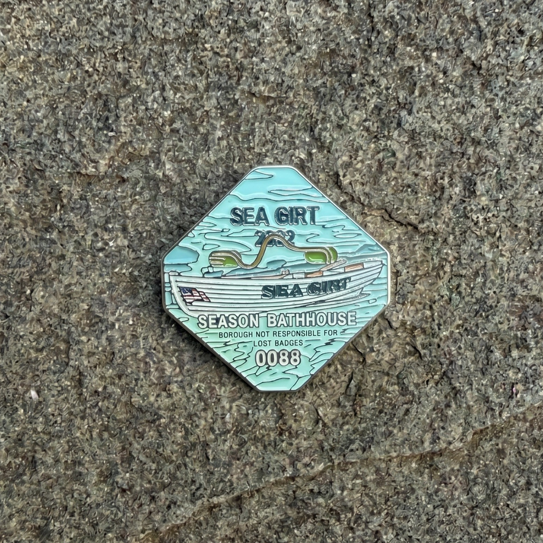 Beach Badge Ball Markers