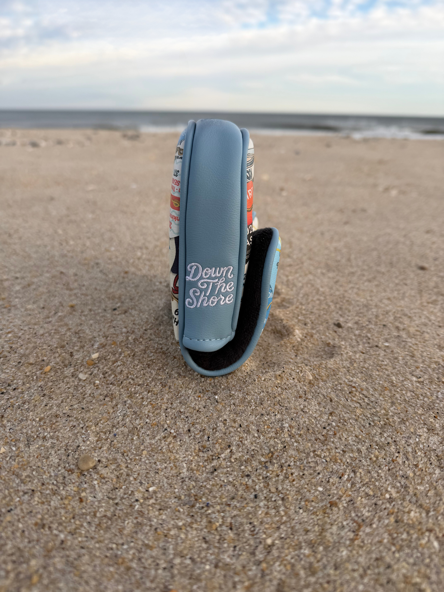 Beach Badge Putter Cover (Center Shafted Mallet)